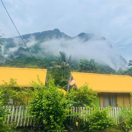 مبيت وإفطار Nong Khiaw Ing Ing Mountain View المظهر الخارجي الصورة