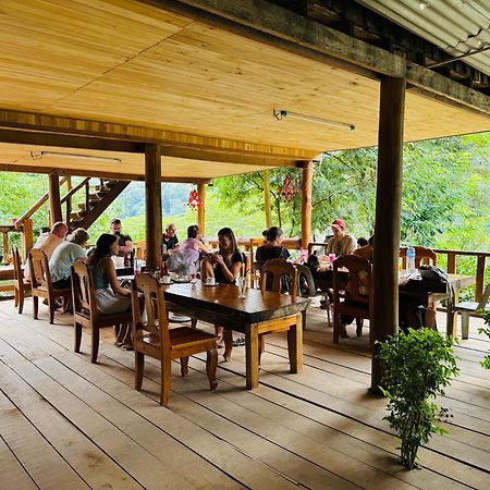مبيت وإفطار Nong Khiaw Ing Ing Mountain View المظهر الخارجي الصورة
