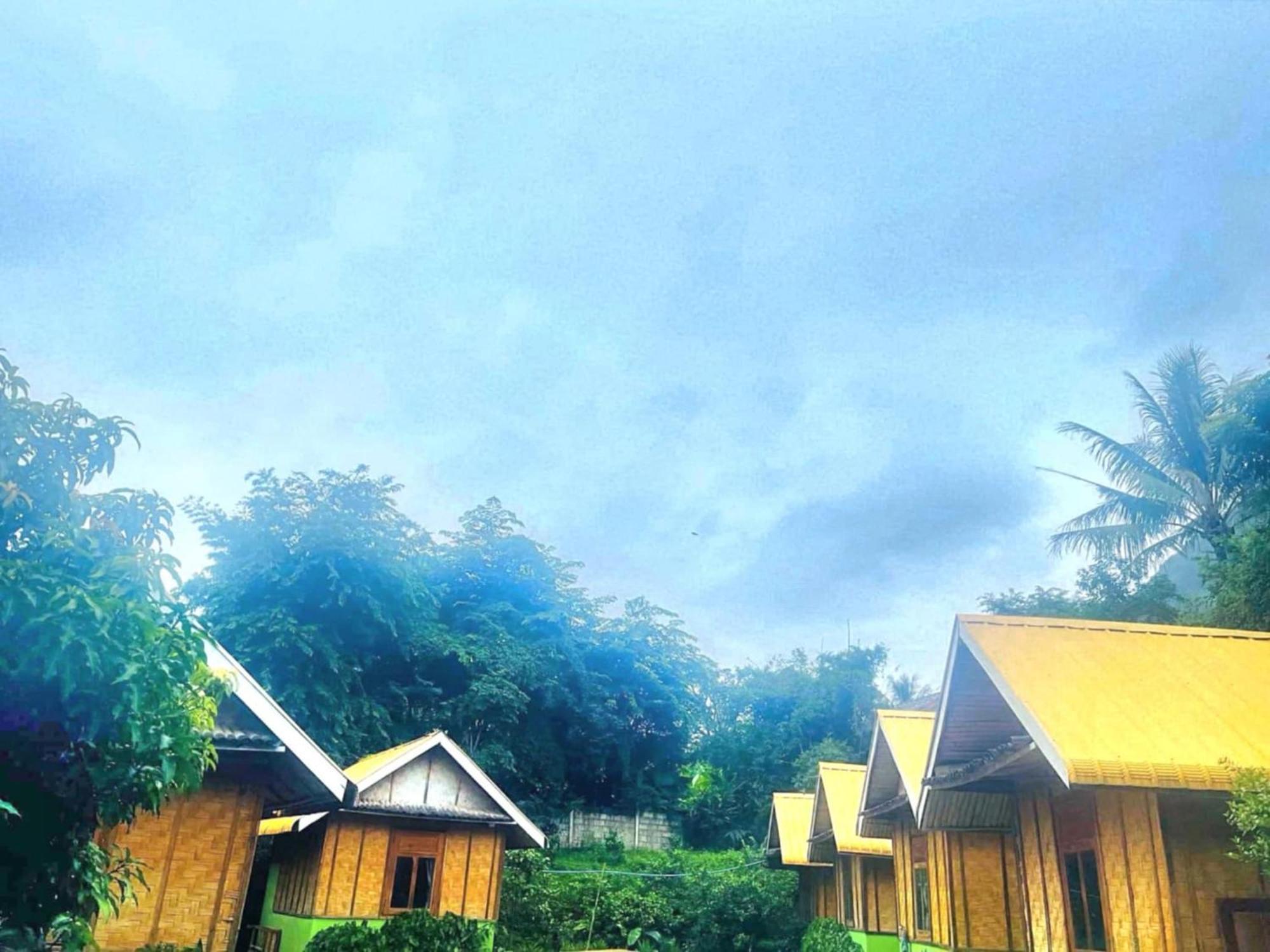 مبيت وإفطار Nong Khiaw Ing Ing Mountain View المظهر الخارجي الصورة