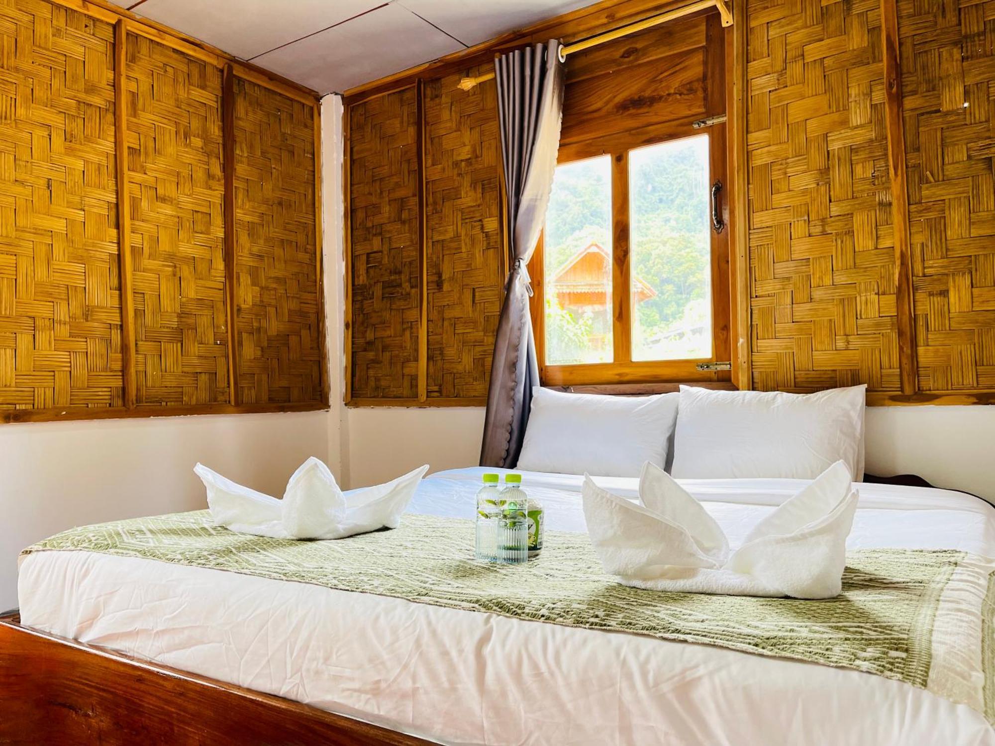 مبيت وإفطار Nong Khiaw Ing Ing Mountain View المظهر الخارجي الصورة