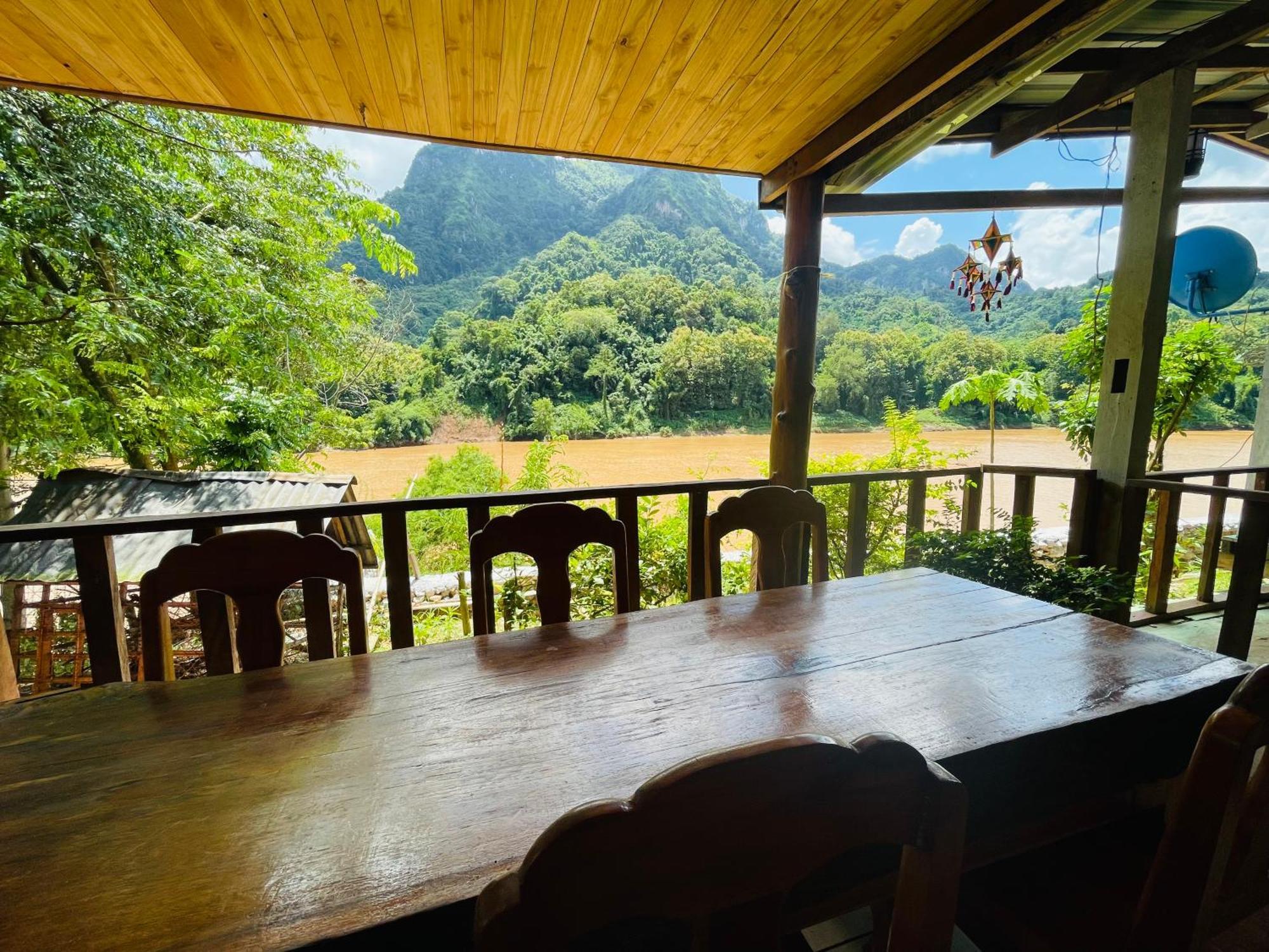 مبيت وإفطار Nong Khiaw Ing Ing Mountain View المظهر الخارجي الصورة