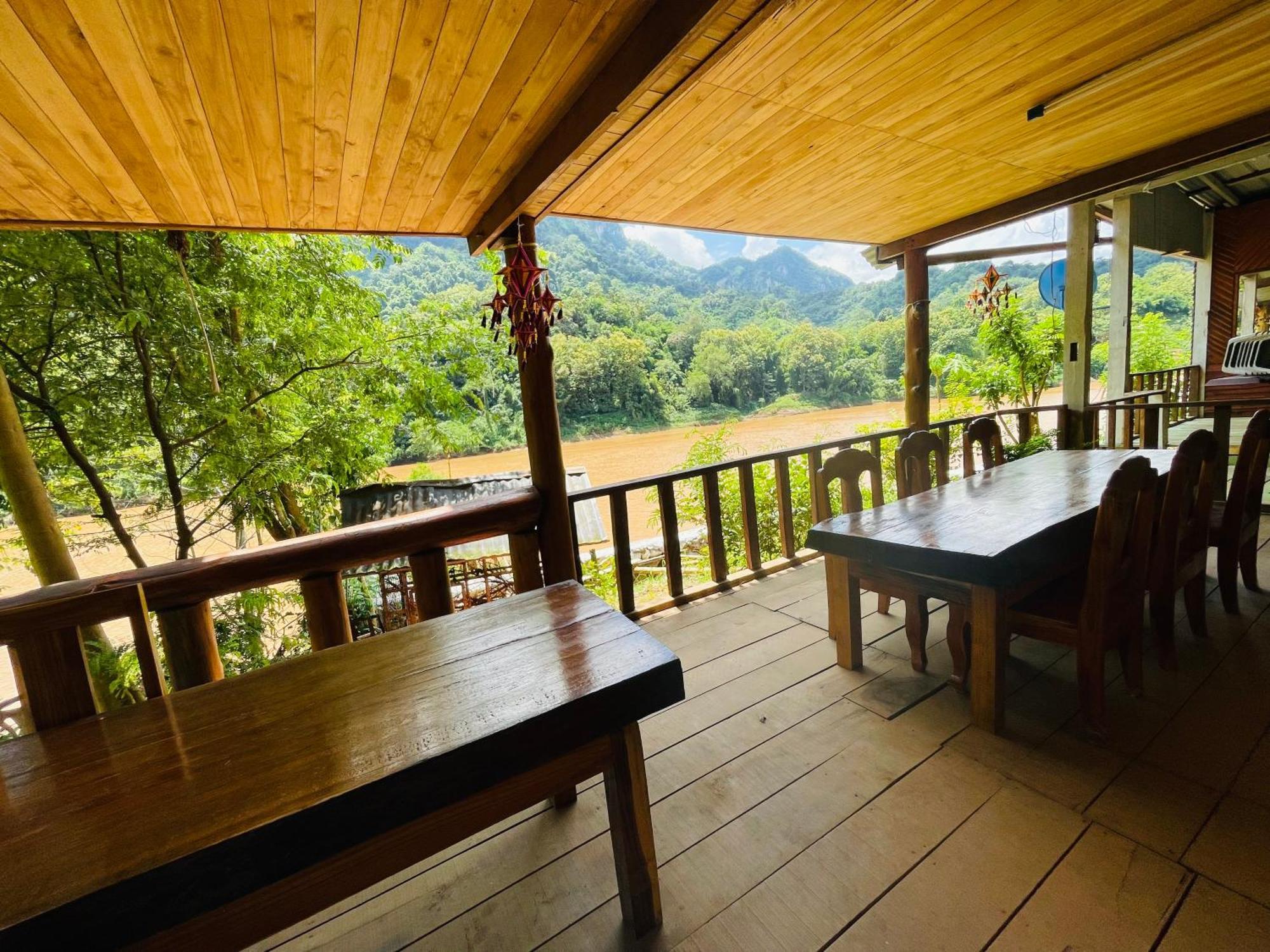 مبيت وإفطار Nong Khiaw Ing Ing Mountain View المظهر الخارجي الصورة