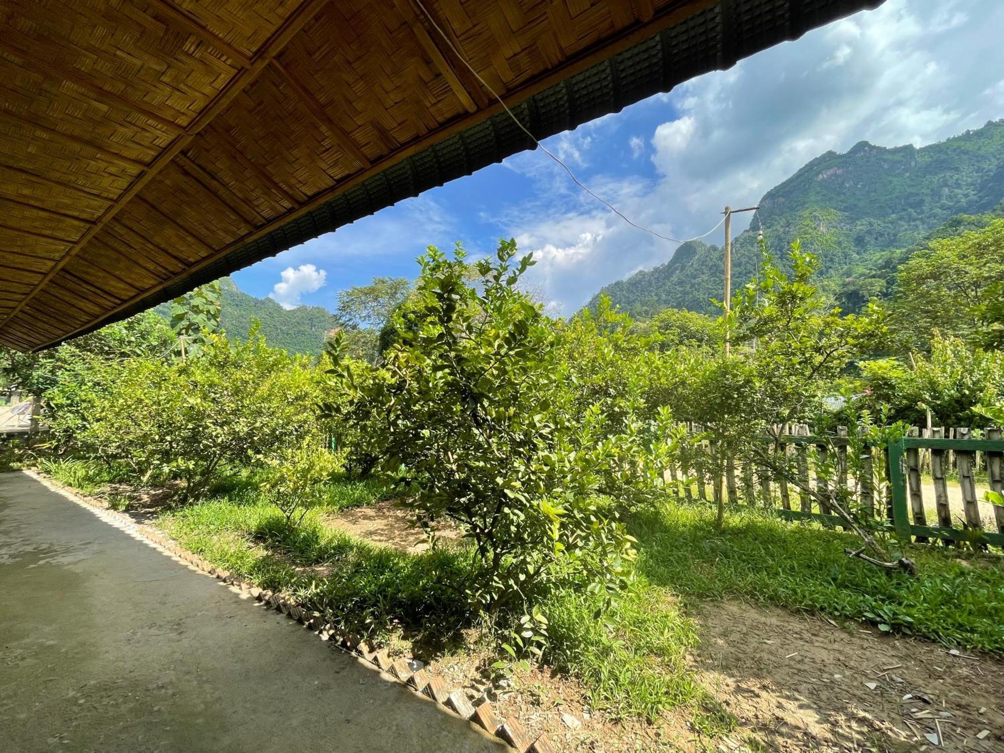 مبيت وإفطار Nong Khiaw Ing Ing Mountain View المظهر الخارجي الصورة